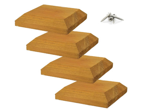 Irontite 4pc wooden fence - wooden, post