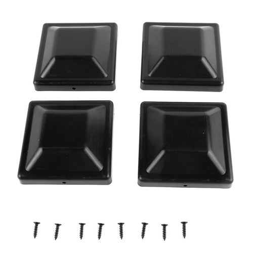 Plastic fence post cap - 4x,