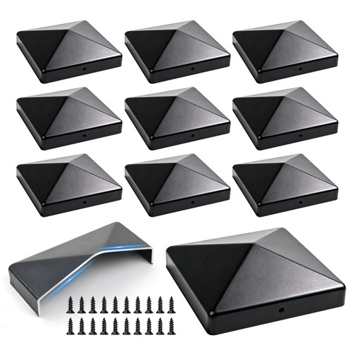 4x4 post caps zinc steel - post, steel‌