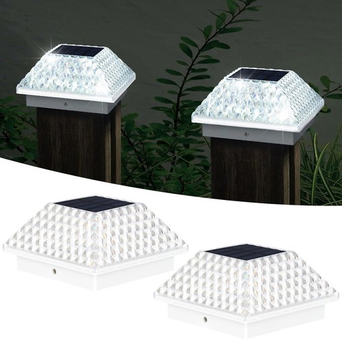 Solar post cap lights - 6,