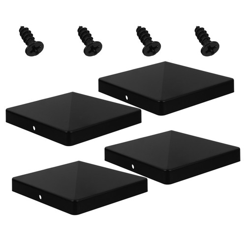 4pcs 4x4in fence post cap - 4x4in,