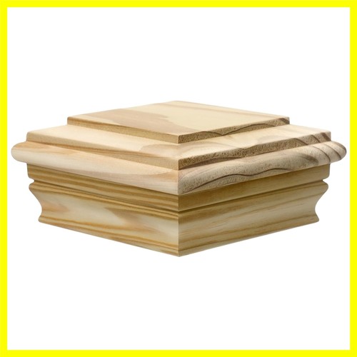 Piece wooden post caps - 1,