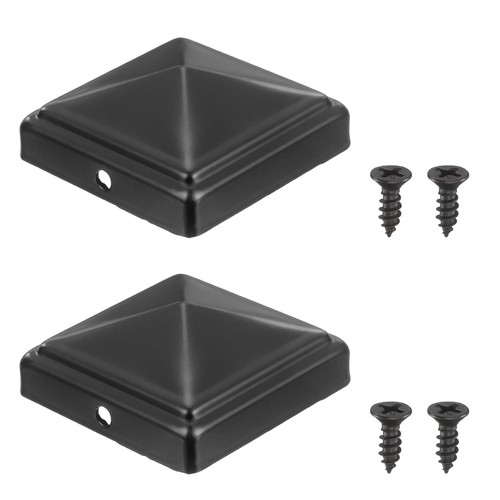 2pcs pyramid post cap - 2pcs,