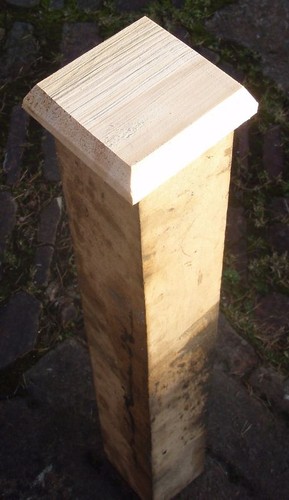 Wooden fence post - wooden,